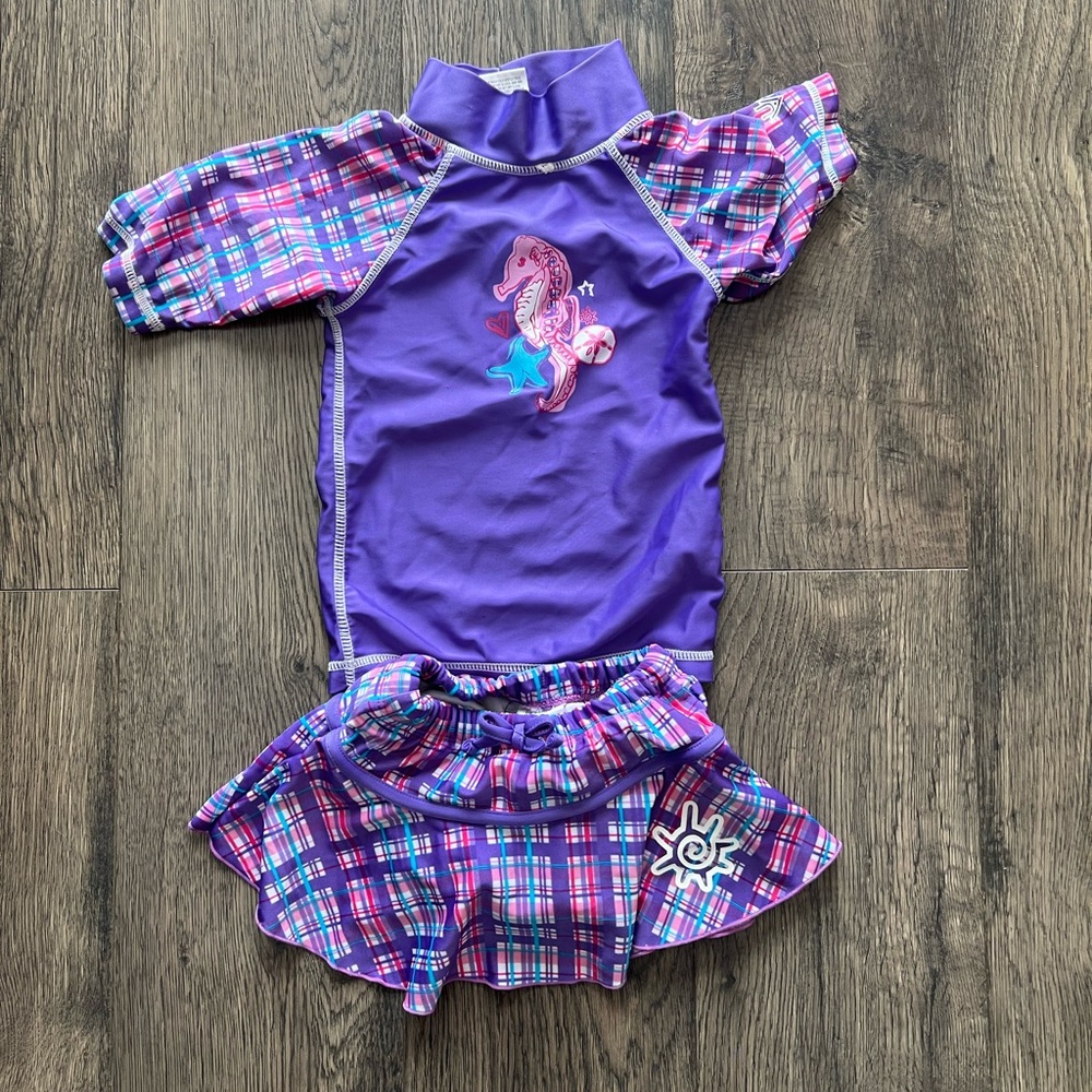 UV Skinz Two Piece Swim Suit